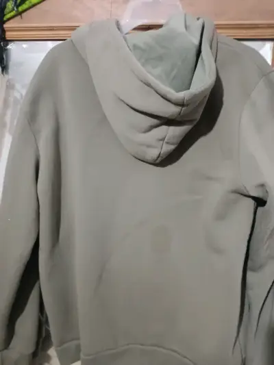 Polerón gris con capucha Adidas - miniatura 2