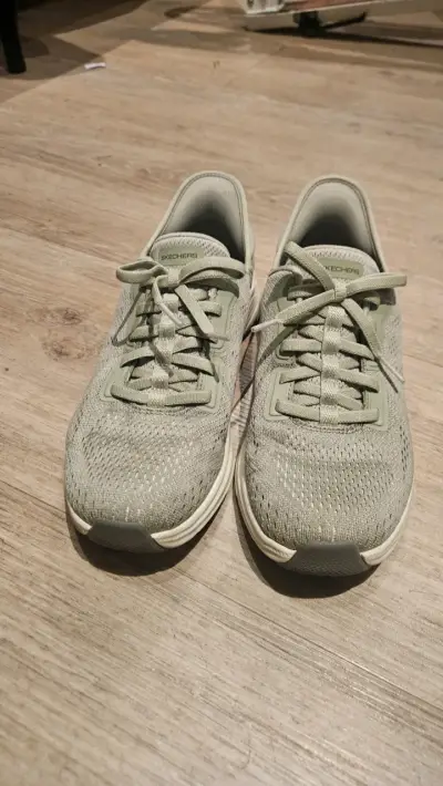 Zapatillas Skechers Slip ins verde claro - miniatura 3