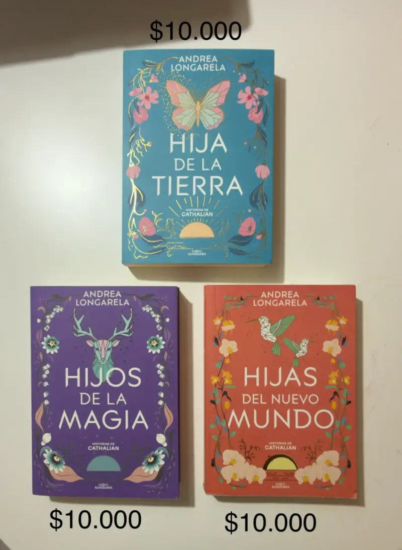 Trilogía 'Historias de Cathalian' Andrea Longarela