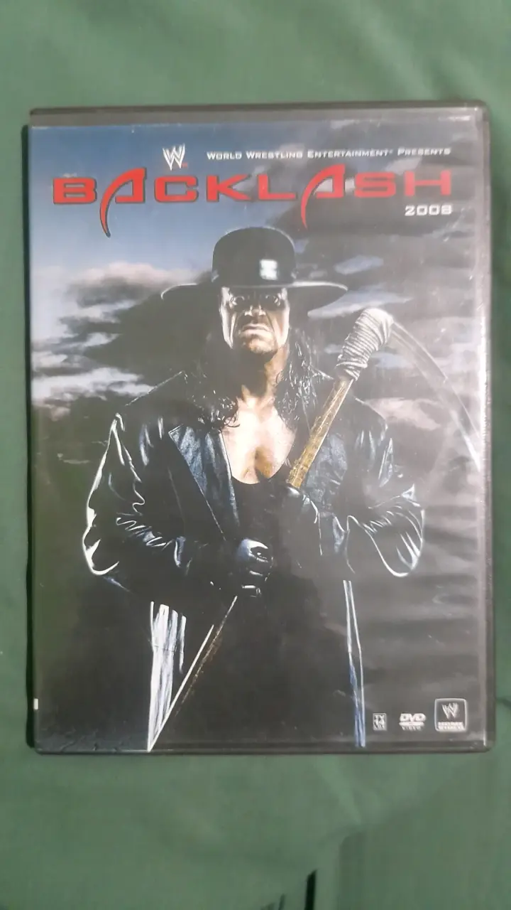 DVD WWE Backlash 2008 - 1