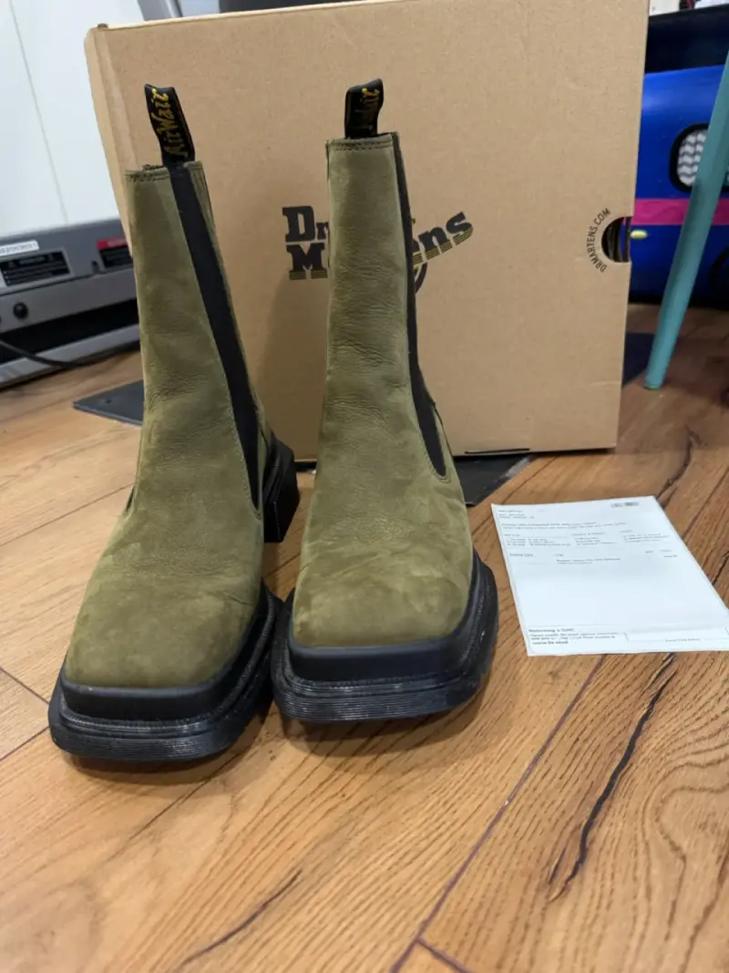 Botines verdes Dr. Martens - 1