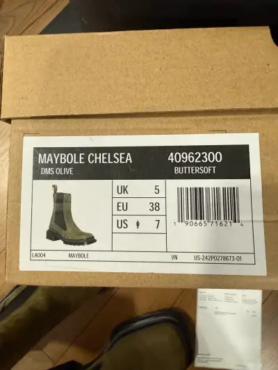 Botines verdes Dr. Martens - miniatura 2