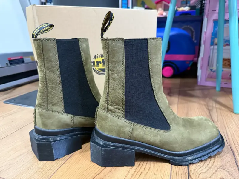 Botines verdes Dr. Martens - 4