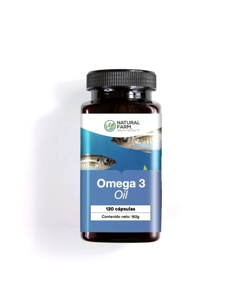 Omega 3 Oil 120 cápsulas