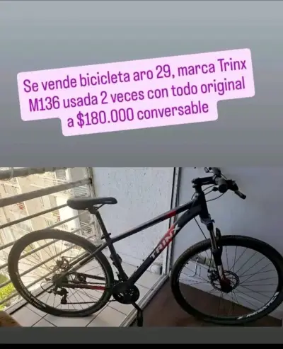 Bicicleta Trinx M136 Elite aro 27.5 - miniatura 2