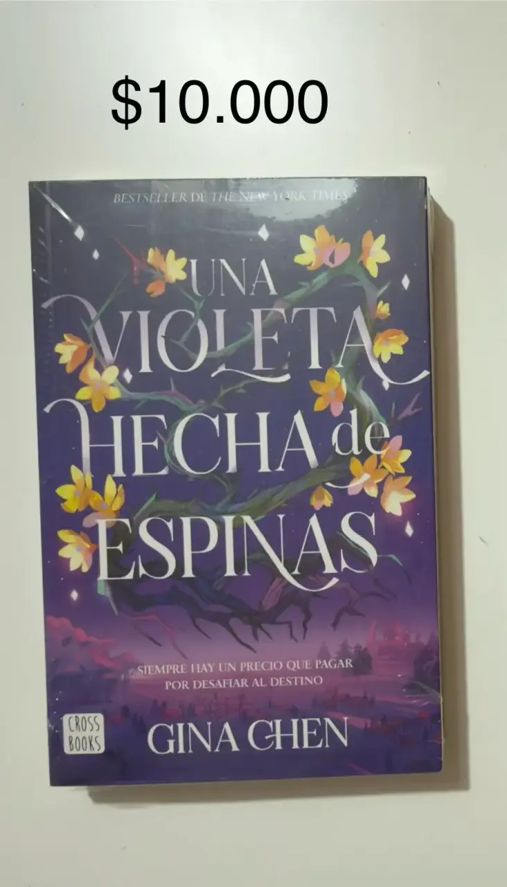 Libro 'Una Violeta Hecha de Espinas'