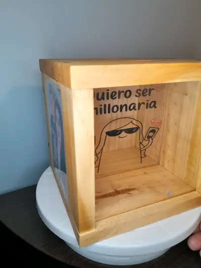 Alcancía de madera - miniatura 5