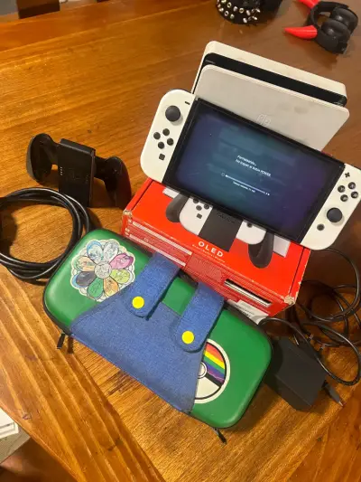 Consola Nintendo Switch OLED blanca - miniatura 1