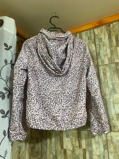 Cortavientos estampado leopardo - miniatura 2
