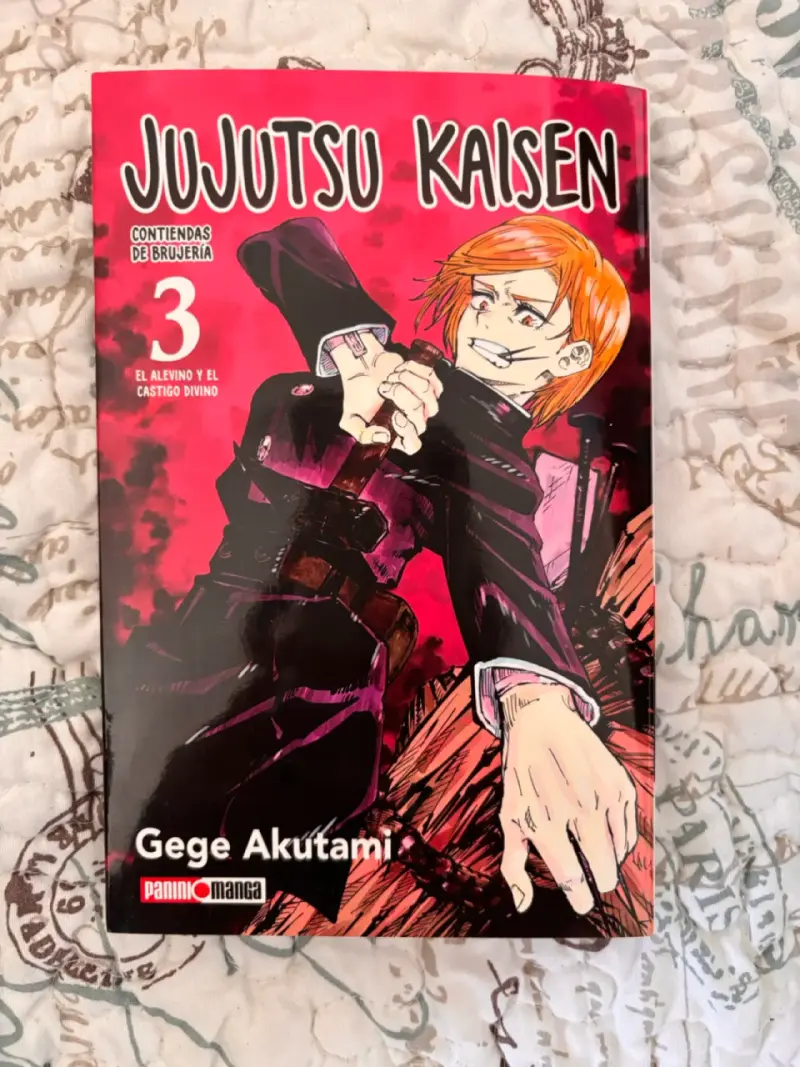 Manga Jujutsu Kaisen Vol. 3 Panini