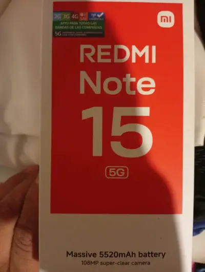 Celular Redmi nuevo en caja - miniatura 3