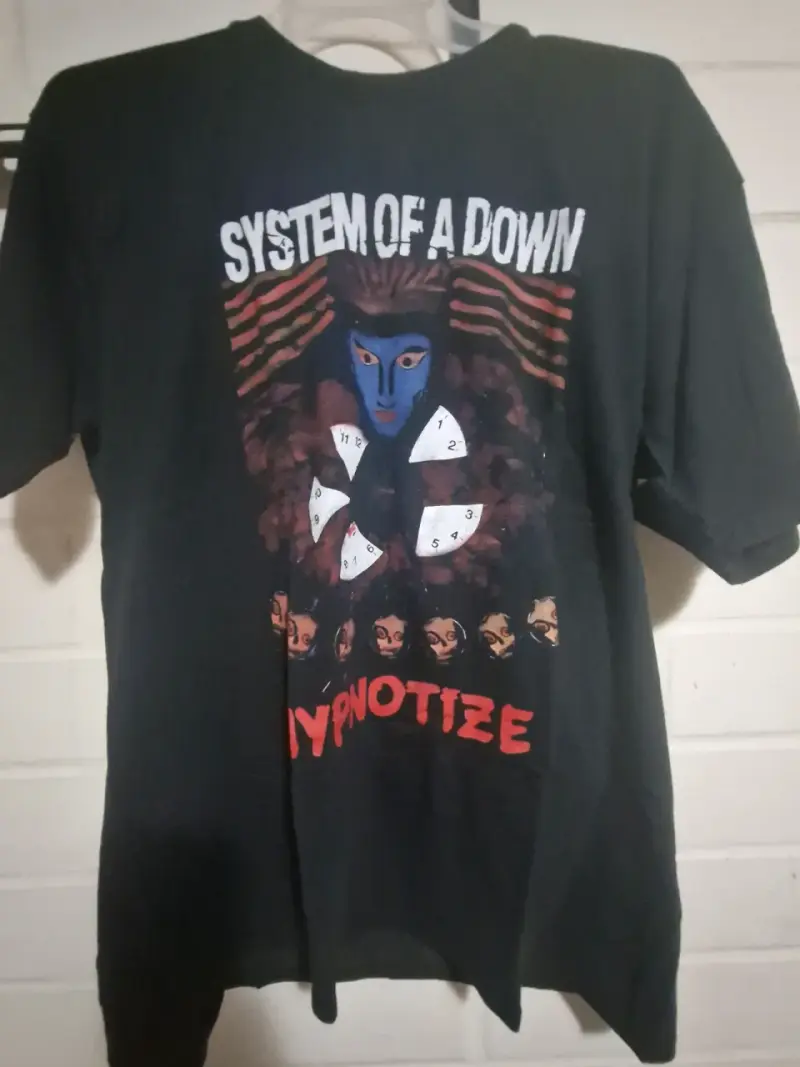 Polera System of a Down negra