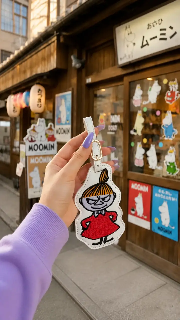Etiqueta de equipaje Little My Moomin - 3