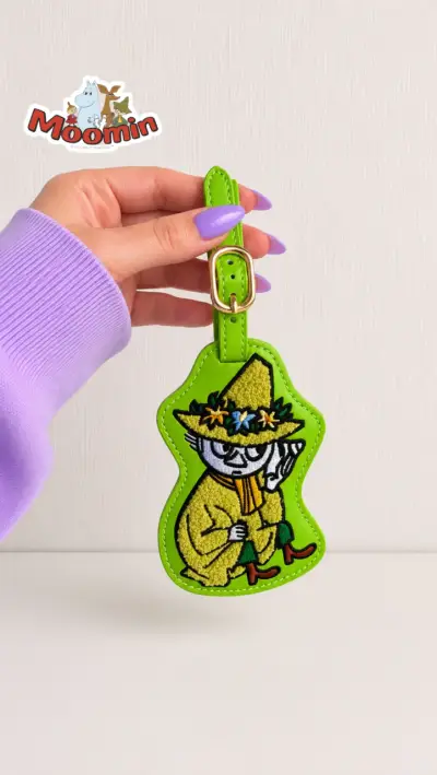 Etiqueta de equipaje Moomin snufkin - miniatura 1