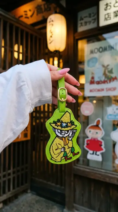 Etiqueta de equipaje Moomin snufkin - miniatura 3