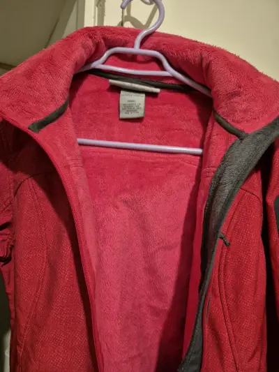 Chaqueta roja outdoor mujer - miniatura 2