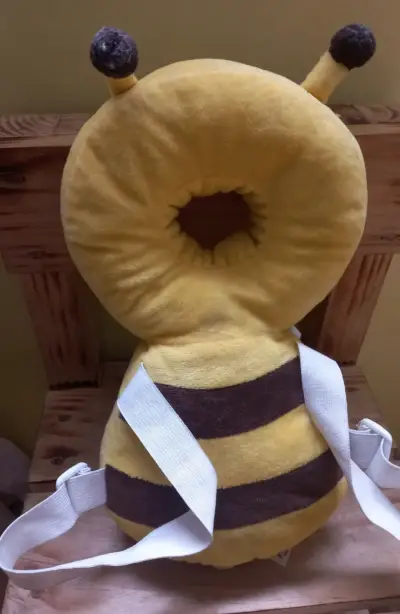 Cojín antigolpes abeja amarillo - miniatura 2