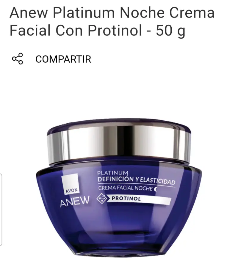 Crema facial Anew Platinum Día FPS 20 - 2