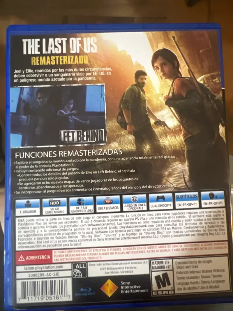 The Last of Us Remasterizado PS4 - 2