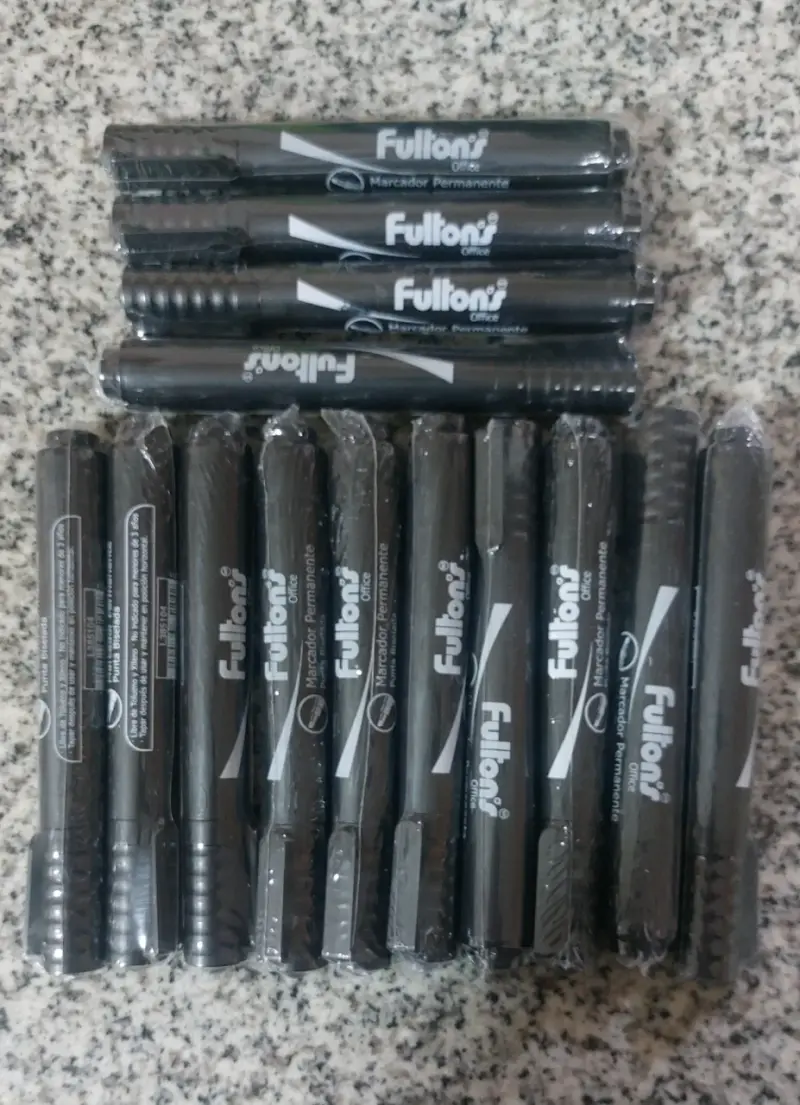 Pack de marcadores permanentes Fulton