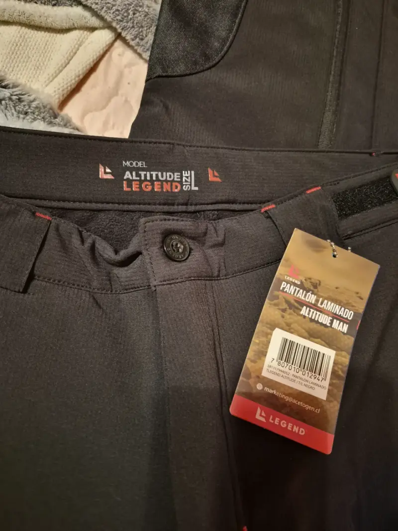 Pantalón negro de trekking - 2