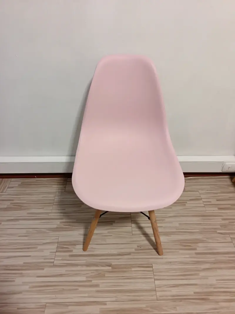 Mesa + sillas rosadas para manicure o escritorio - 3