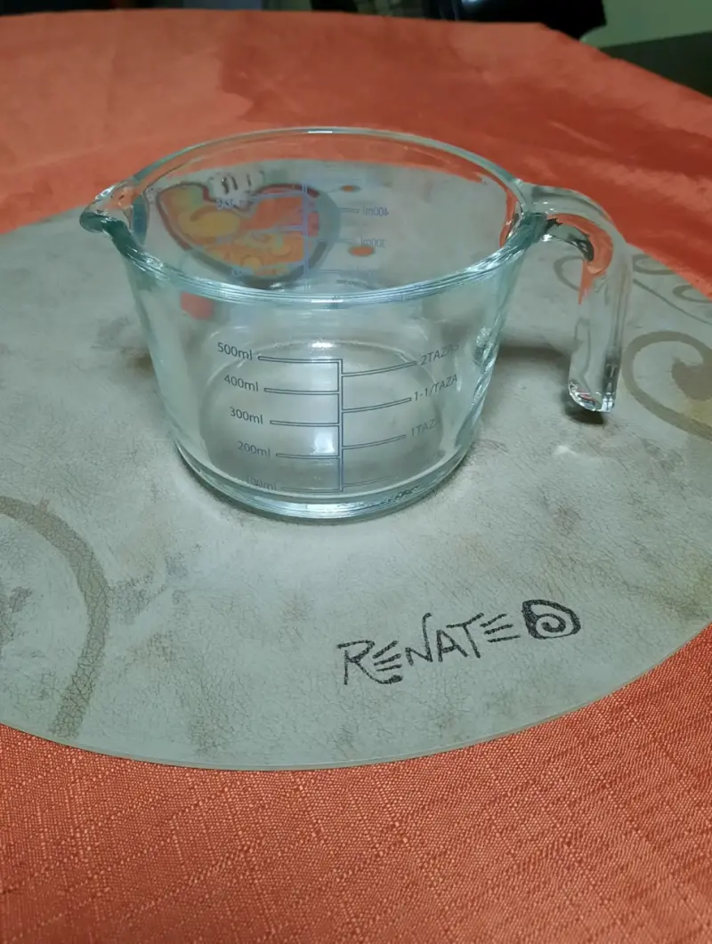 Jarra medidora de vidrio 500ml