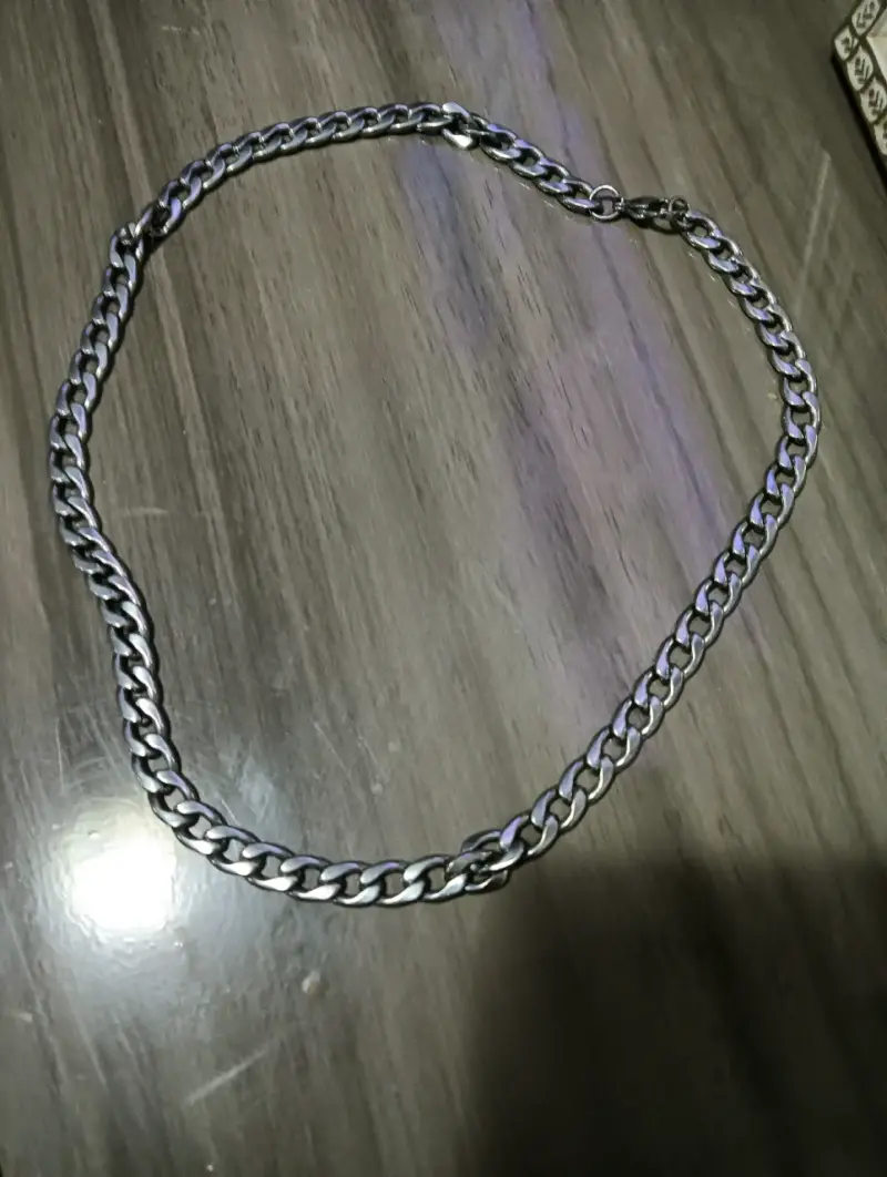 Cadena de metal unisex