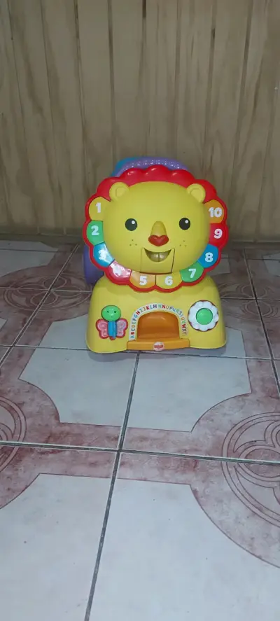 Andador musical infantil león - miniatura 1