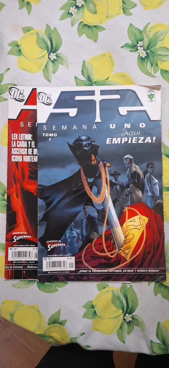 Cómics DC 52 Semana Uno