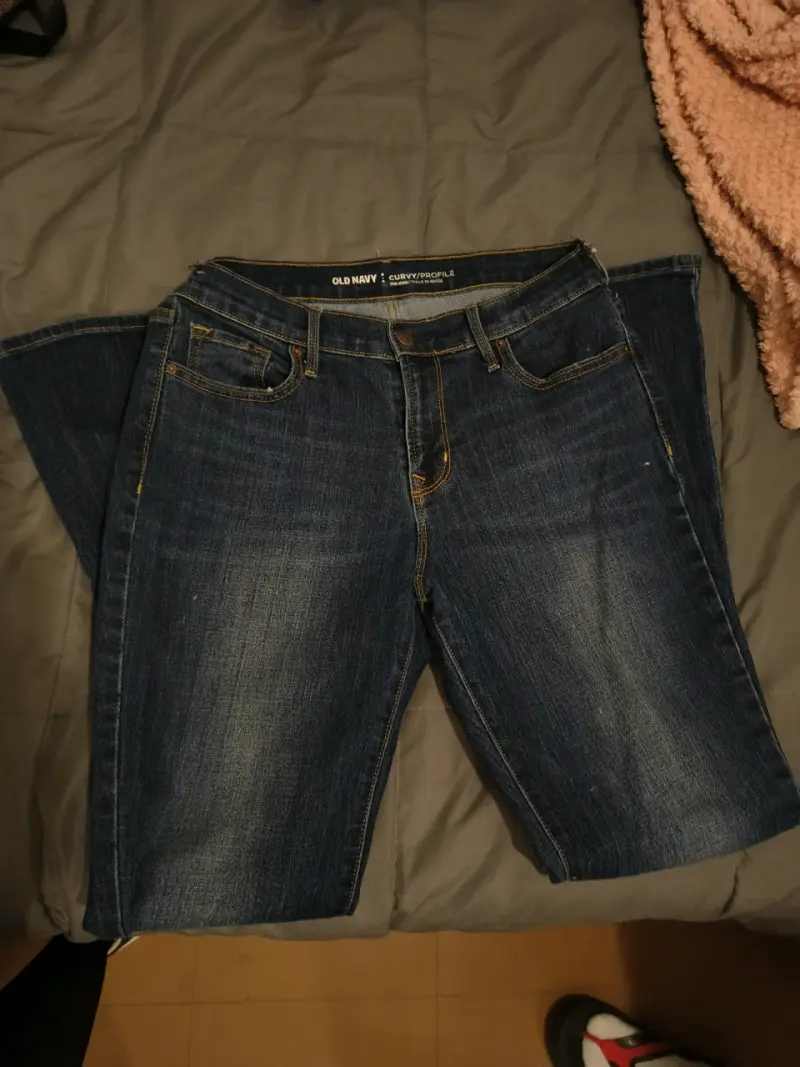 Jeans azul oscuro Old Navy - 1