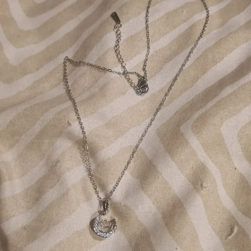 Colgante de plata con cristal - 2