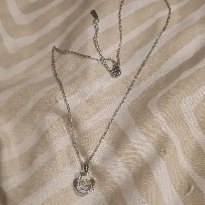 Colgante de plata con cristal - miniatura 2