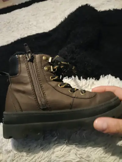 Botas de cuero marrón - miniatura 6