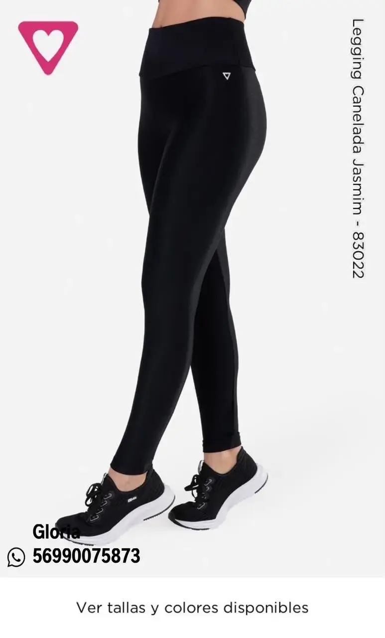 Leggings negros deportivos - 1