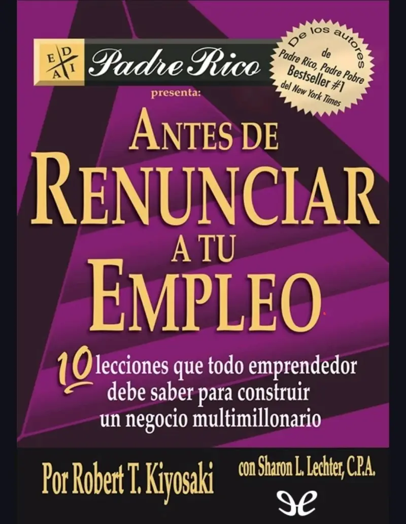 Libro antes de renunciar a tu empleo