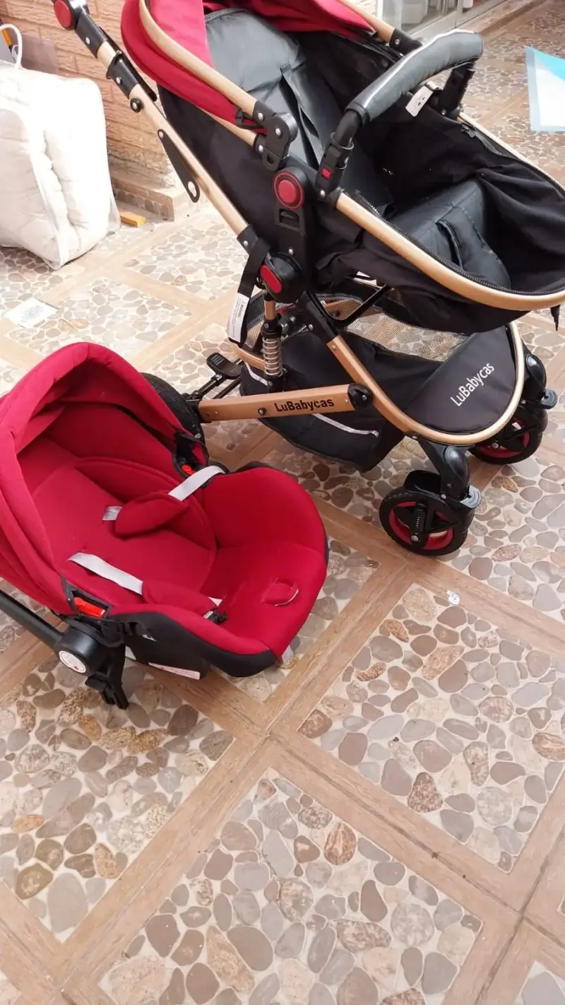 Coche y silla de auto LuBabycas - 1