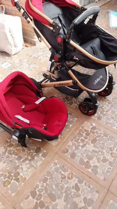 Coche y silla de auto LuBabycas - miniatura 1