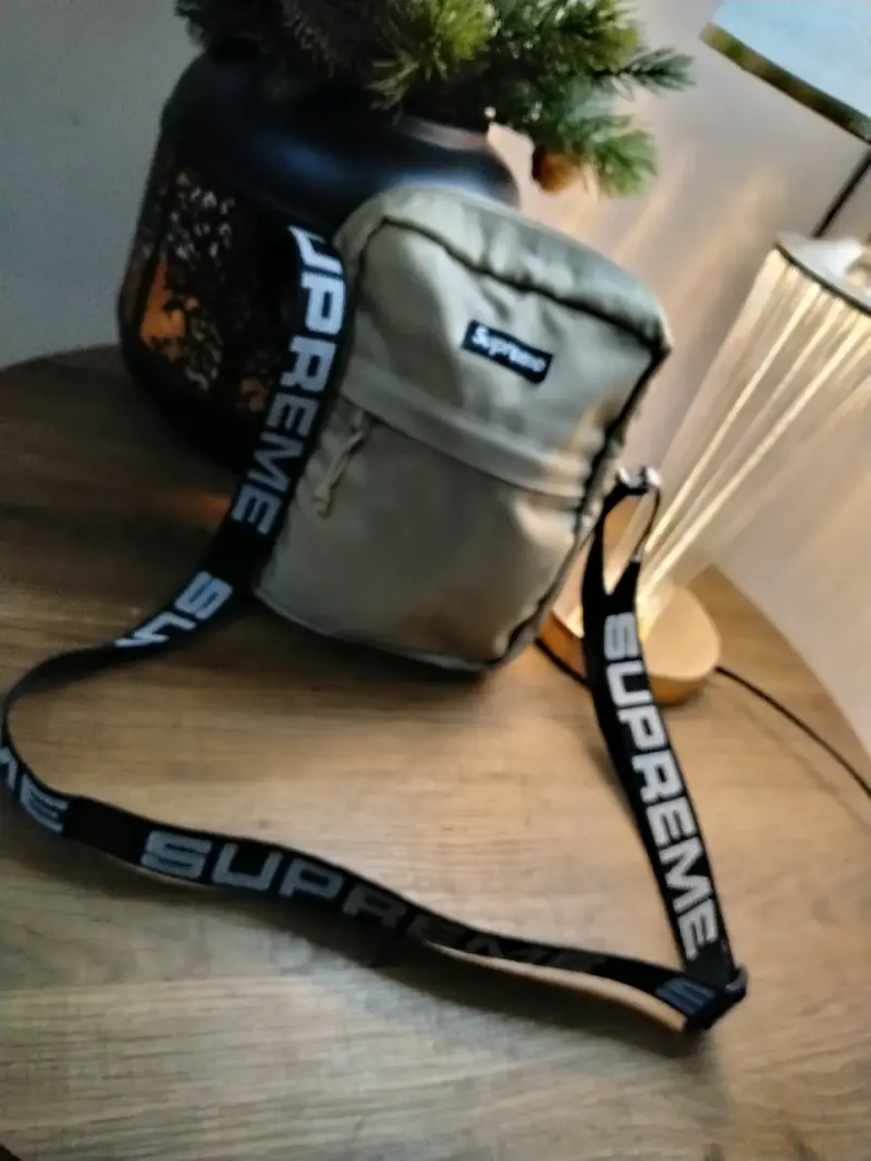 Bandolera beige Supreme - 1