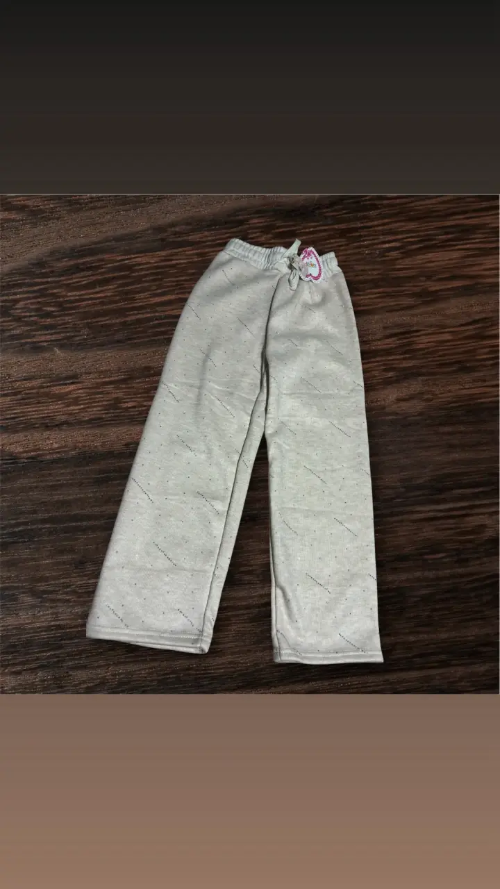 Pantalones grises para bebé - 1