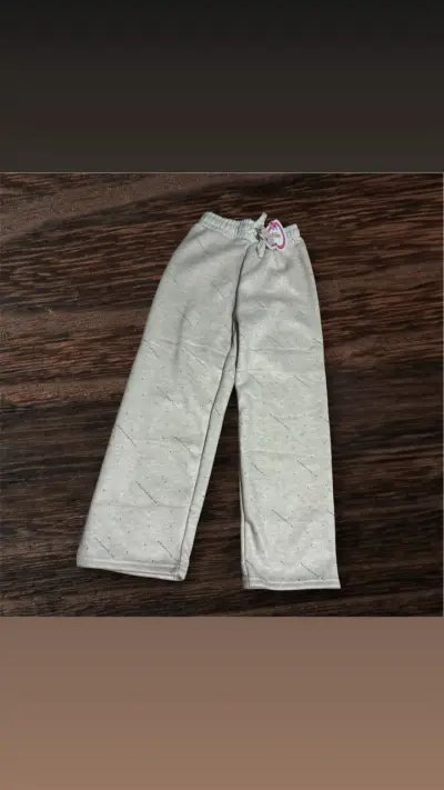 Pantalones grises para bebé - miniatura 1