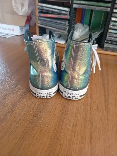 Zapatillas botitas metálicas marca Converse - miniatura 3
