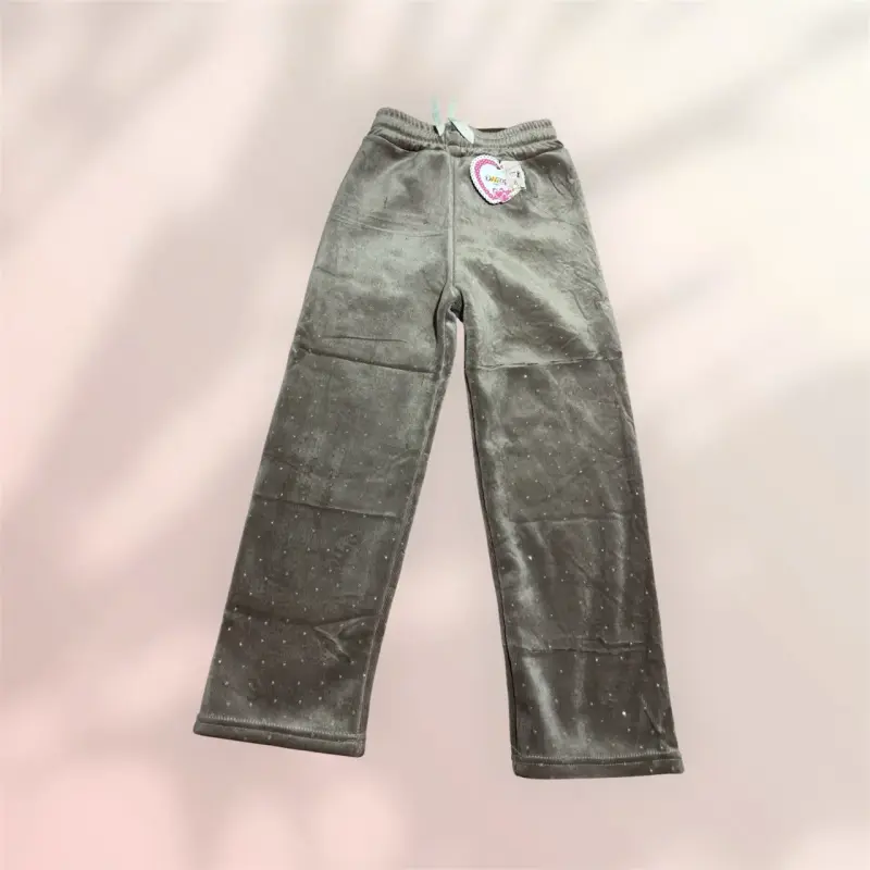 Pantalones de terciopelo grises - 1