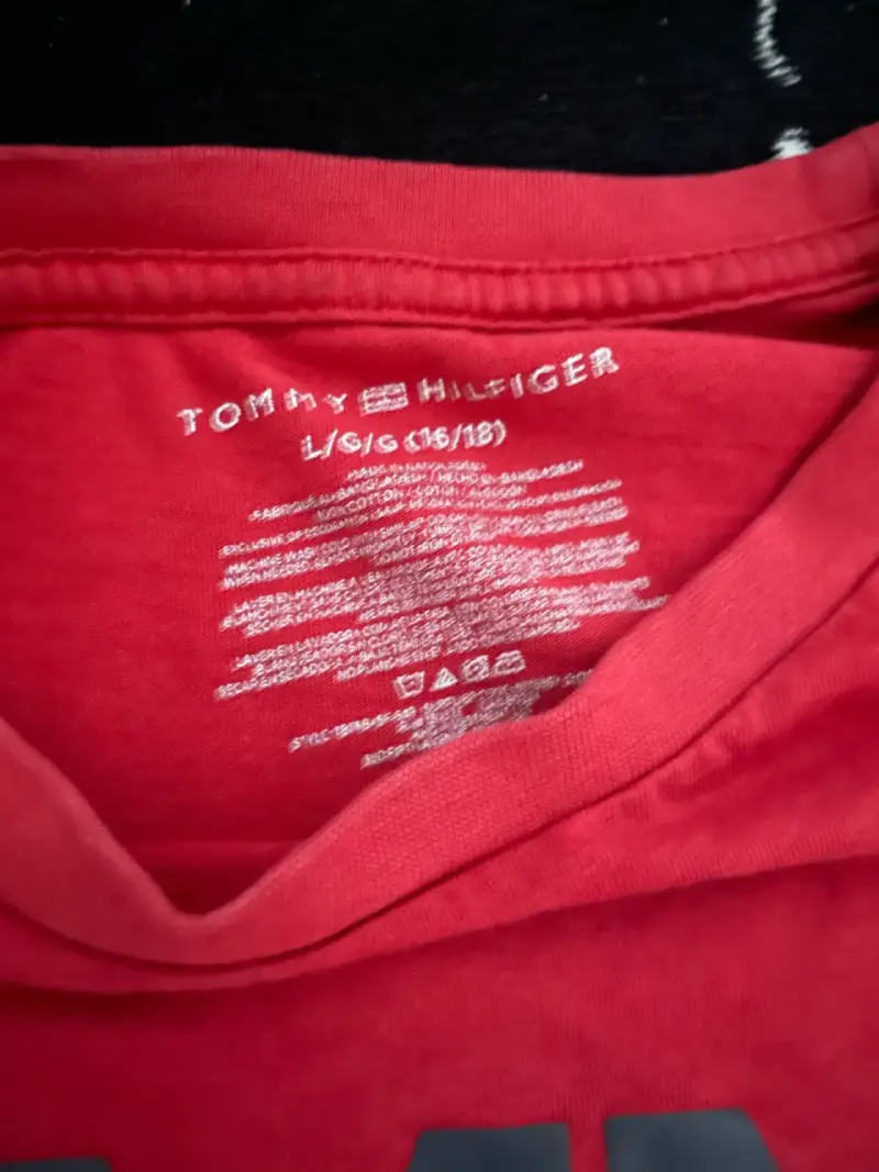 Polera roja Tommy - 3