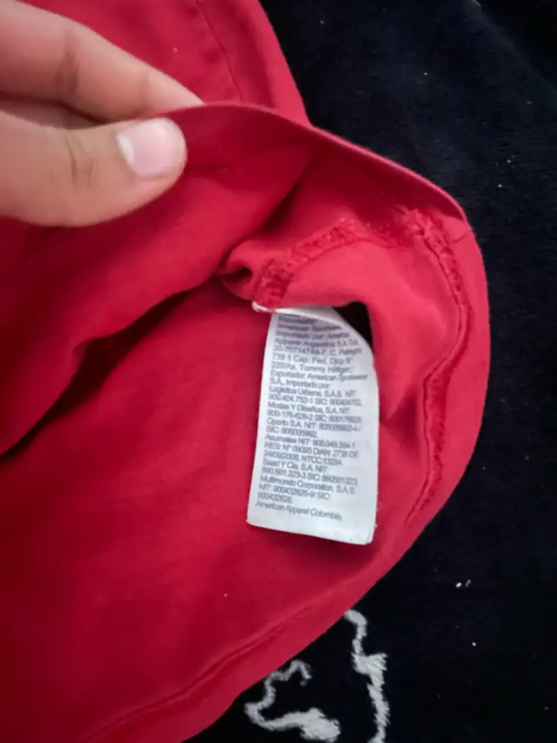 Polera roja Tommy - 4