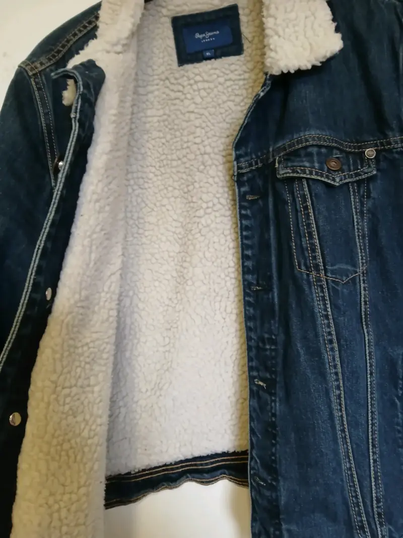 Chaqueta de mezclilla con chiporro - 2
