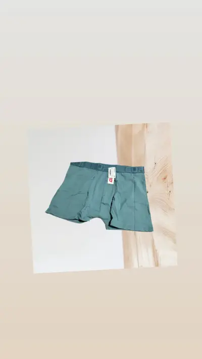 Boxer verde nuevo con etiqueta - miniatura 1