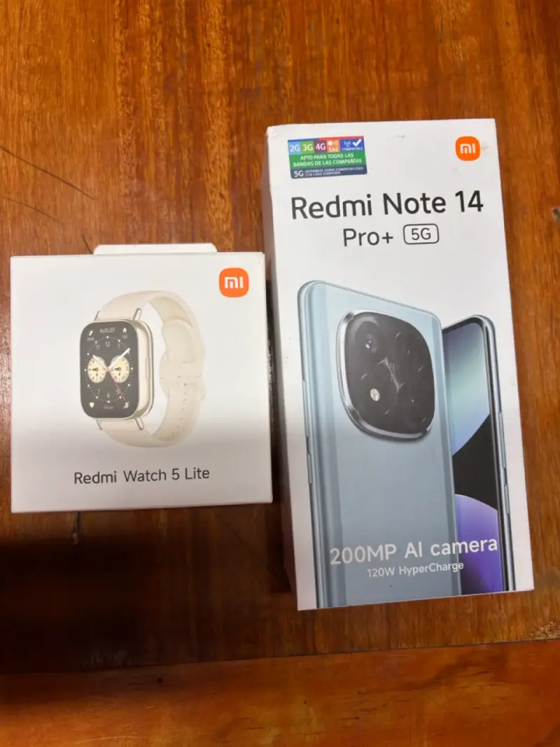 Redmi Note 14 Pro+ 5G usado + Redmi Watch 5 Lite - 1