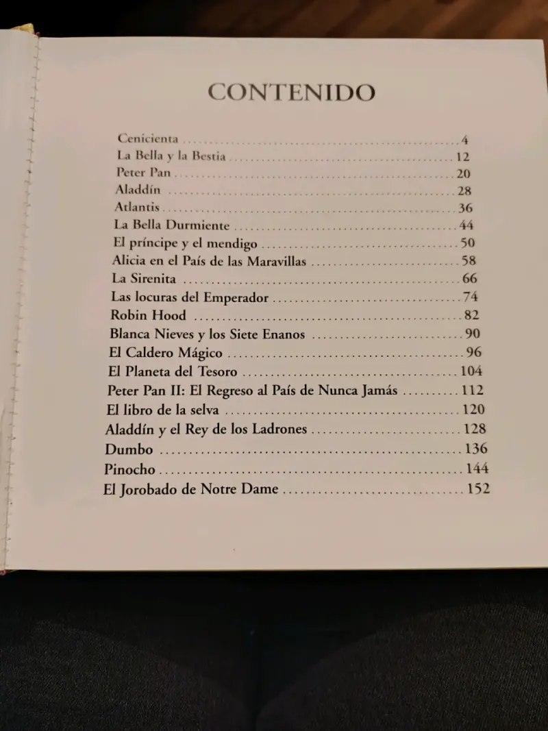 Libro Disney Cuentos de Hadas - 3