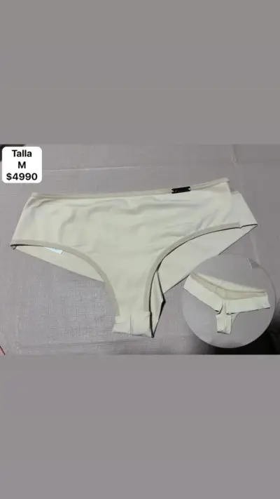 Tanga de algodón negra - miniatura 3